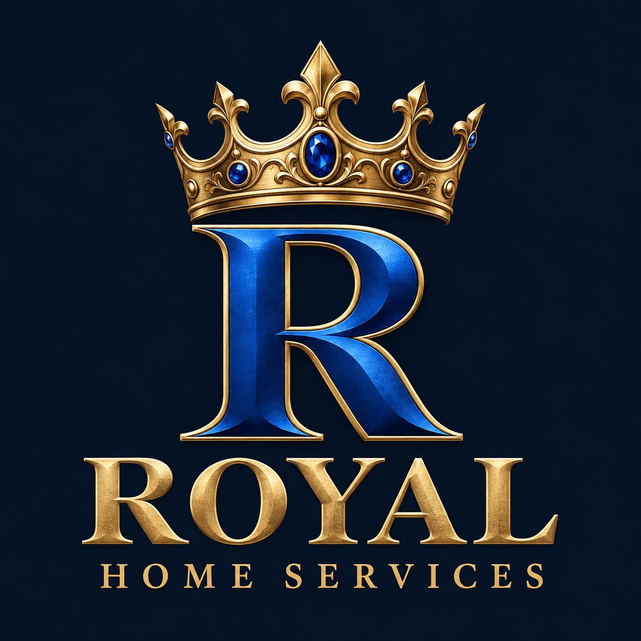 Royal Home Services crowned R logo